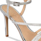 Sandália Maddison Jewel Badgley Mischka Feminina Prata Tamanho 7 M