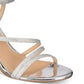 Sandália Maddison Jewel Badgley Mischka Feminina Prata Tamanho 7 M