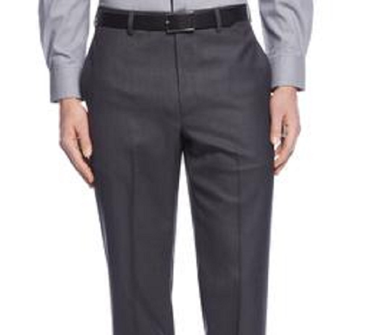 Calça social slim fit masculina Calvin Klein cinza tamanho 36x30