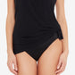 Maiô feminino Magicsuit Parker com saia, preto, tamanho 14