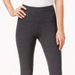 Leggings de ioga femininas Style &amp; Co, cinza, tamanho XX-G