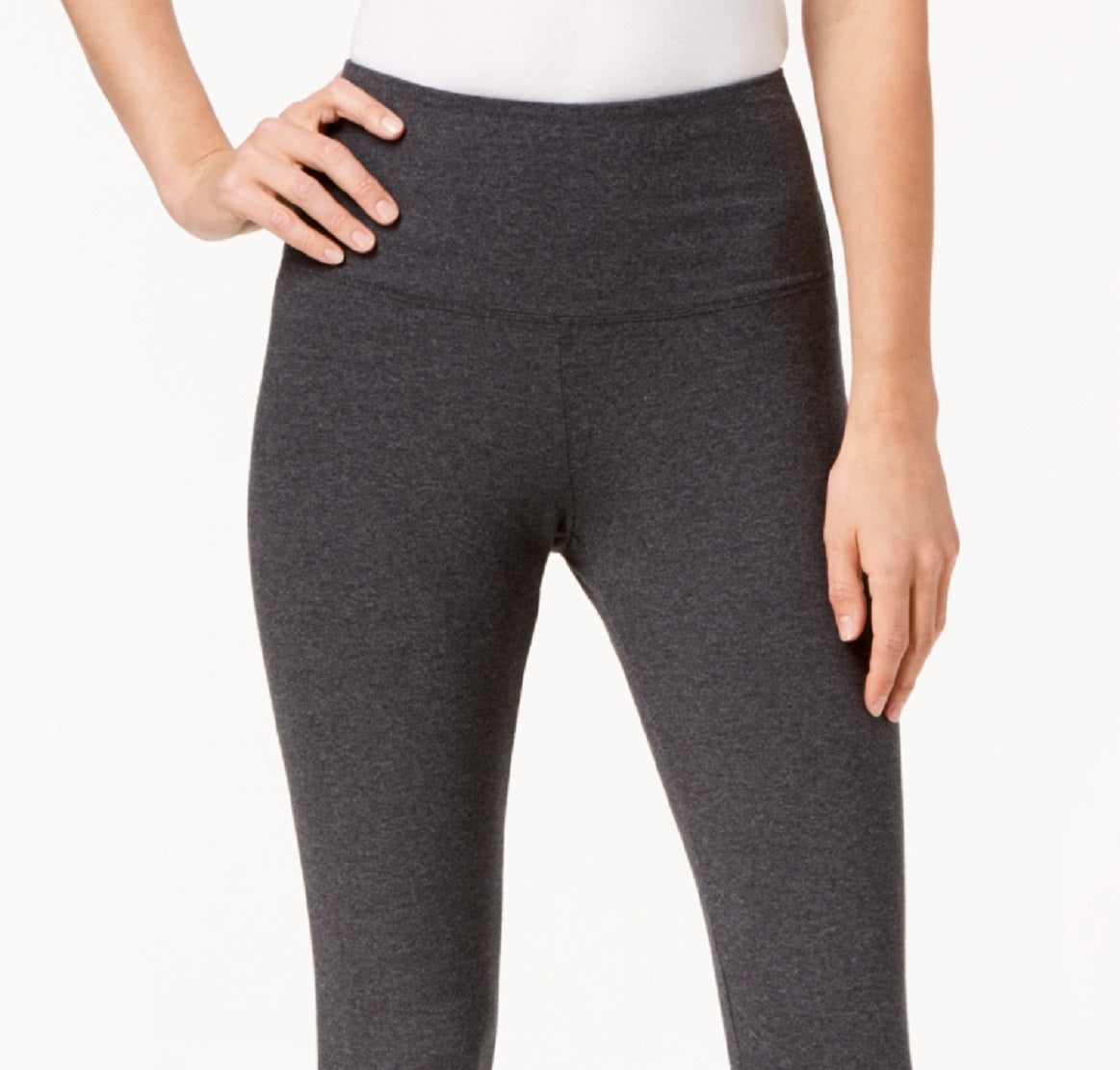 Leggings de ioga femininas Style &amp; Co, cinza, tamanho XX-G