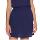 Vestido de saída de praia Becca feminino Breezy azul tamanho pequeno