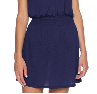 Vestido de saída de praia Becca feminino Breezy azul tamanho pequeno