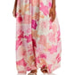 Vestido longo feminino Tiare Hawaii Gracie Tie Dye Cover Up Laranja Tamanho Único