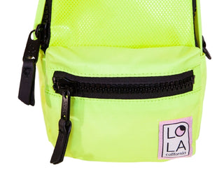 Mochila conversível Lola Stargazer Mini feminina, amarela, tamanho regular