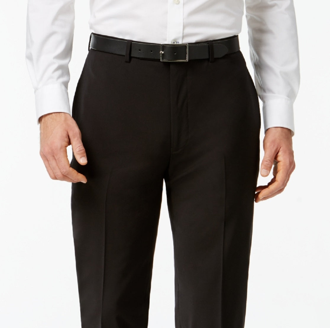 Calça Calvin Klein Masculina Infinite Stretch Solid Slim Fit Preta Tamanho 30X30