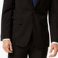 Calvin Klein Infinite Stretch Solid Slim Fit Terno Masculino Preto Tamanho 42