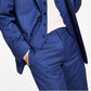 Calvin Klein Infinite Stretch Solid Slim Fit Terno Masculino Azul Tamanho 40