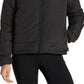 Casaco acolchoado com capuz Billabong Transport feminino, preto, tamanho pequeno
