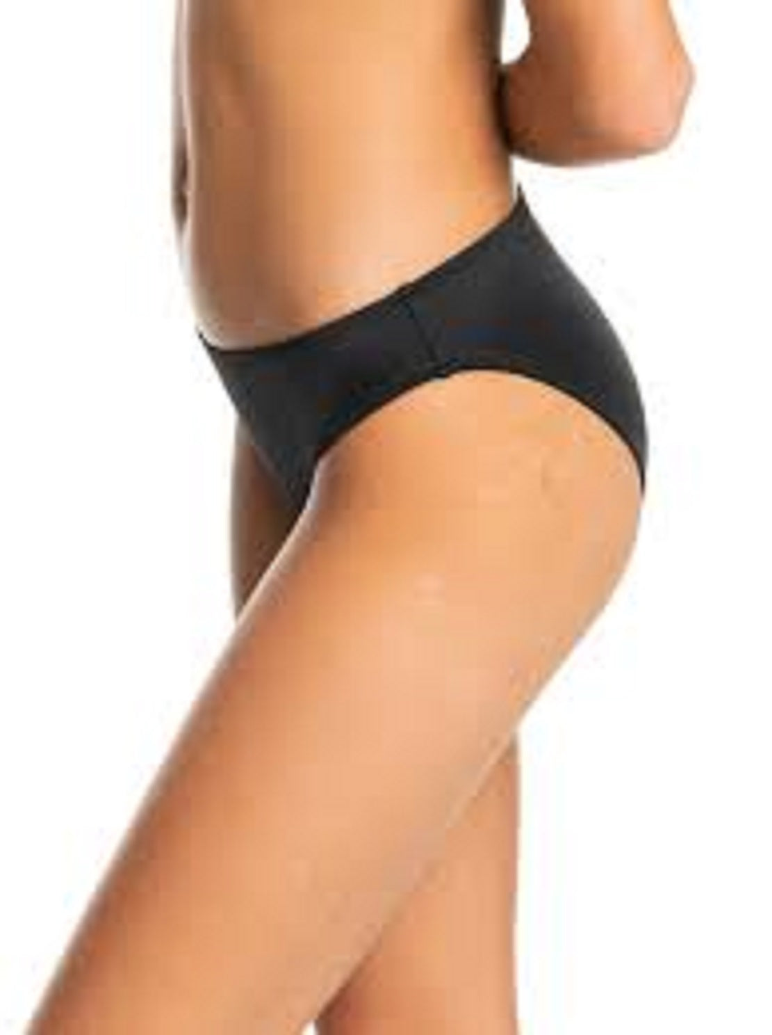 Calcinha de biquíni básica feminina Pq preta