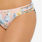 Calcinha de biquíni Hula Honey feminina multicolorida Moana Blossom com tiras rosa
