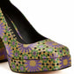 Katy Perry Scarpin Feminino The Uplift Plataforma Roxo Tamanho 7,5