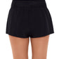Reebok Maiô Feminino Shorts de Banho Preto Tamanho 16
