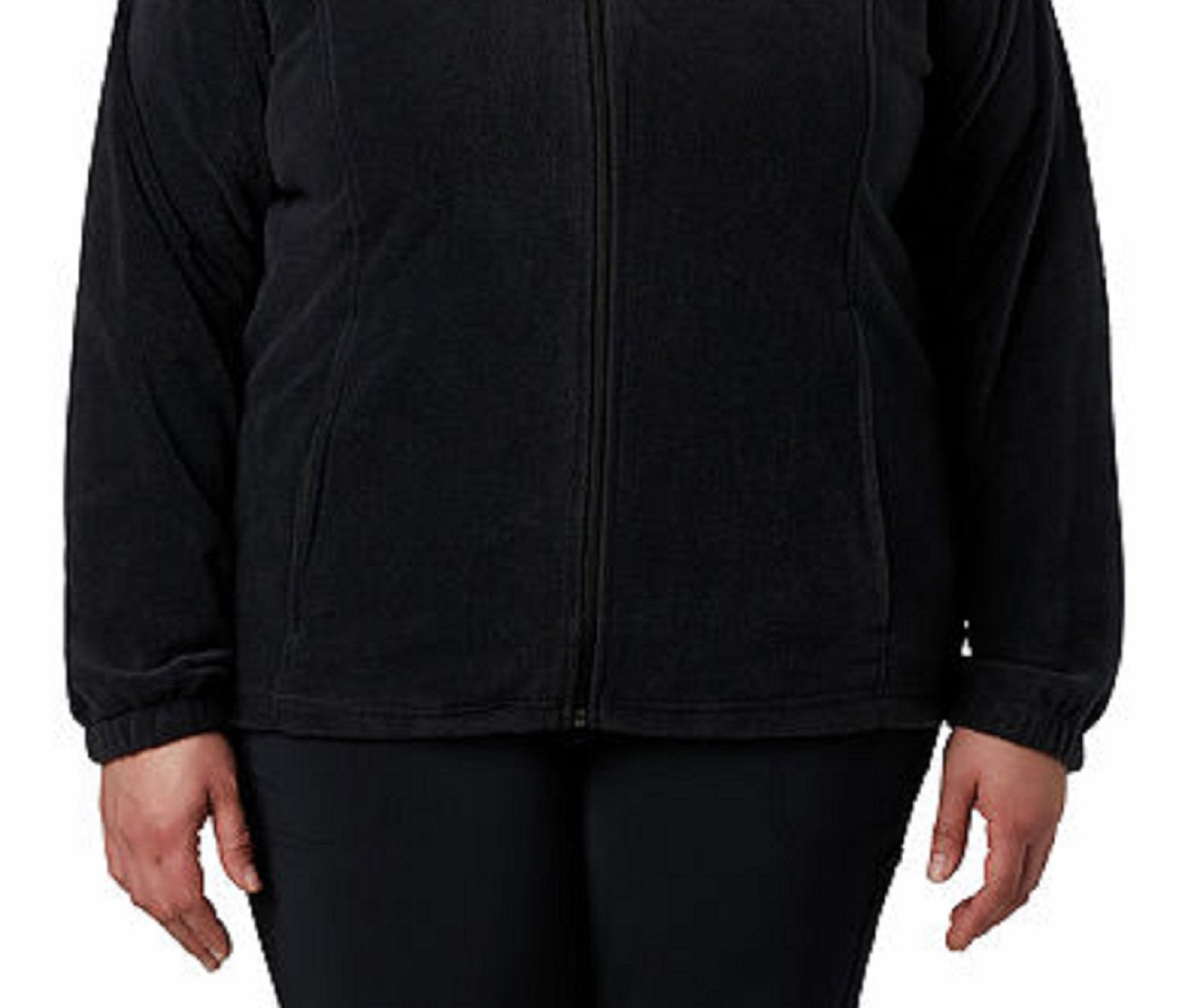 Jaqueta Columbia Benton Springs Fleece Feminina Preta Tamanho 3X