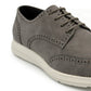 Sapatos Oxford Aston Marc Lark Wingtip Masculinos Cinza Tamanho 13 M