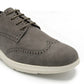 Sapatos Oxford Aston Marc Lark Wingtip Masculinos Cinza Tamanho 13 M