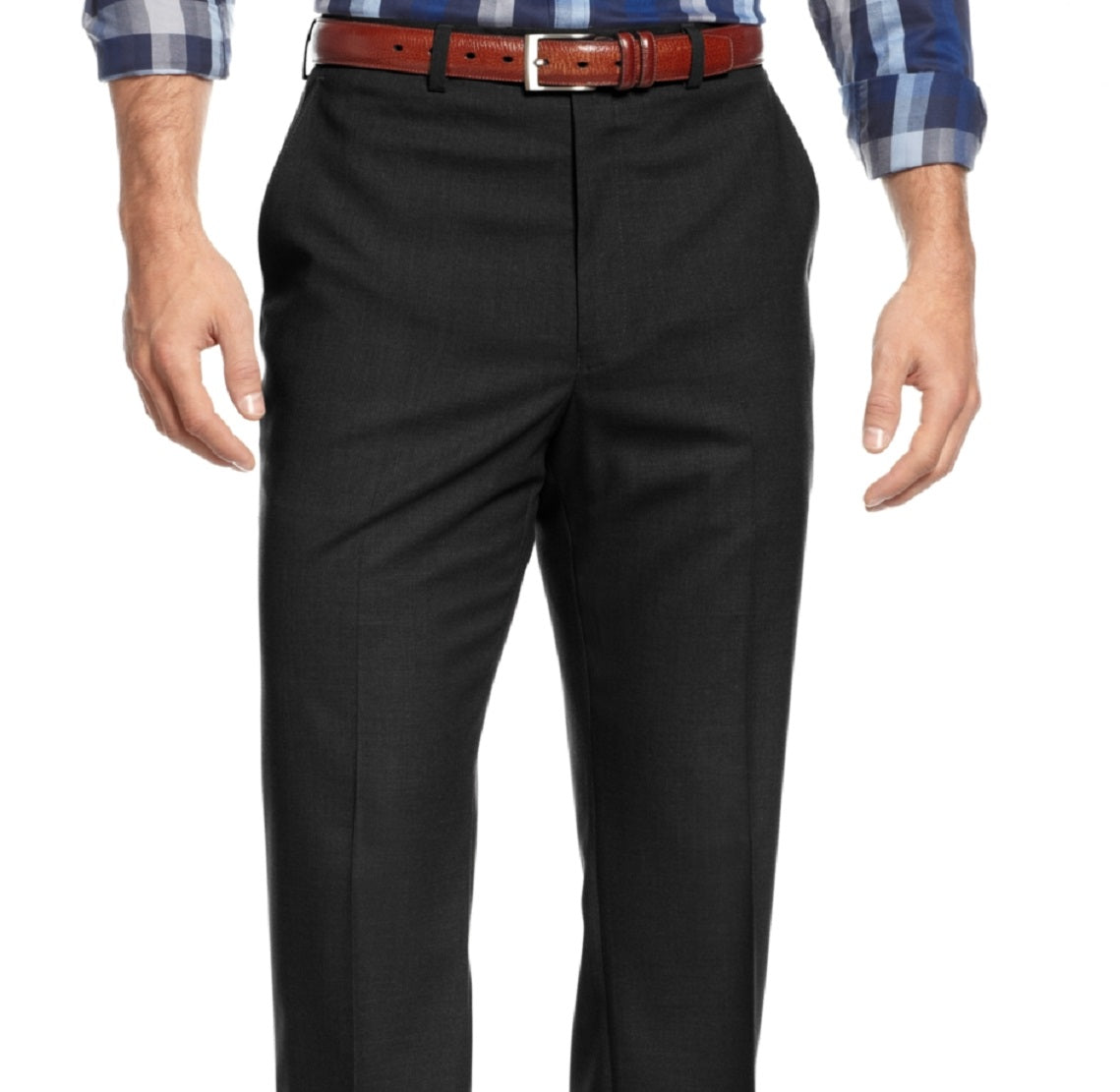 Calça elástica masculina Michael Kors preta tamanho 38x29