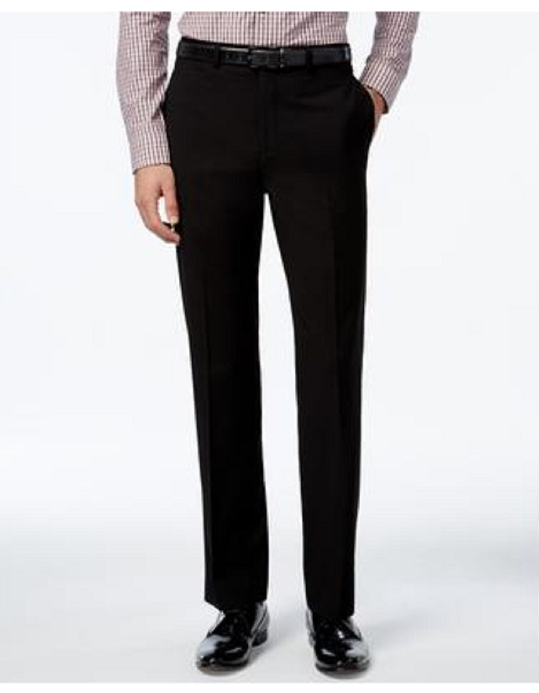 Calça social slim fit masculina Calvin Klein preta tamanho 33x30