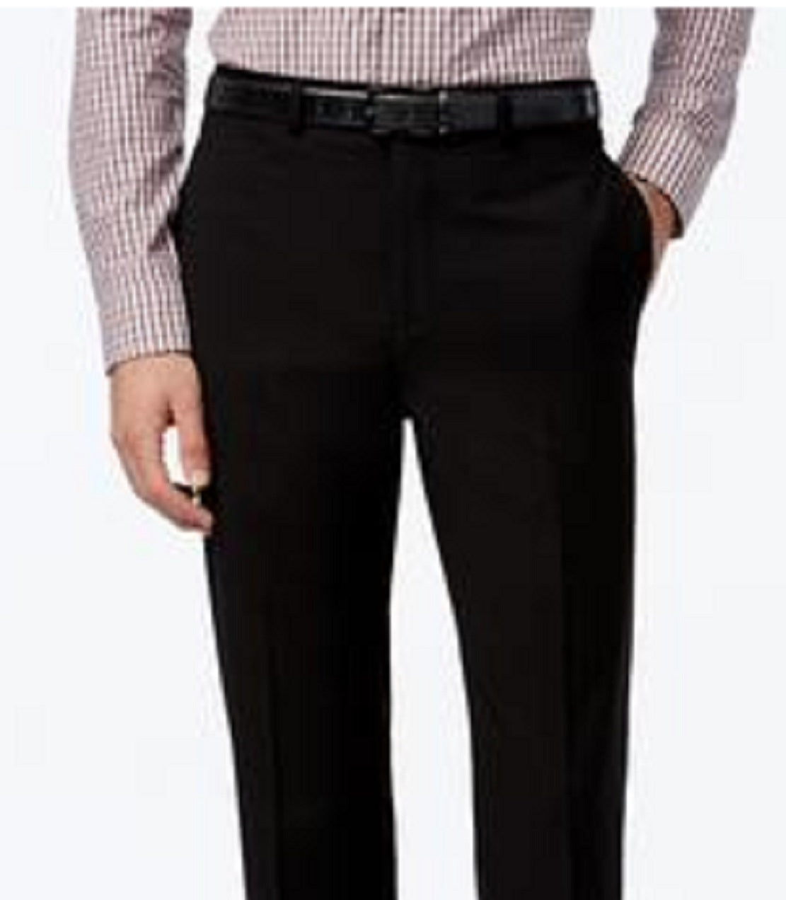 Calça social slim fit masculina Calvin Klein preta tamanho 33x30