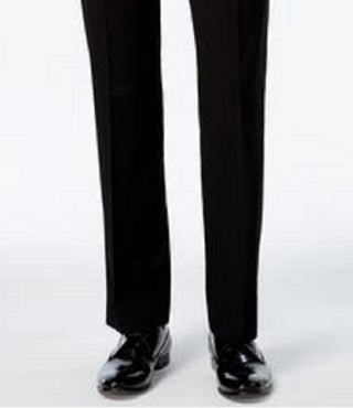 Calça social slim fit masculina Calvin Klein preta tamanho 33x30