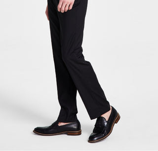 Calça social slim fit masculina Calvin Klein preta tamanho 40x32
