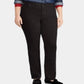 Calça Jeans Ralph Lauren Plus Premier Straight Feminina Preta Tamanho 22W
