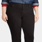 Calça Jeans Ralph Lauren Plus Premier Straight Feminina Preta Tamanho 22W