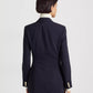 Blazer Ralph Lauren Feminino de Lã Elástica Azul Tamanho 8