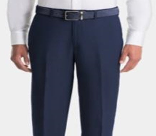 Calça de linho Ralph Lauren UltraFlex Classic Fit masculina, azul, tamanho 36W