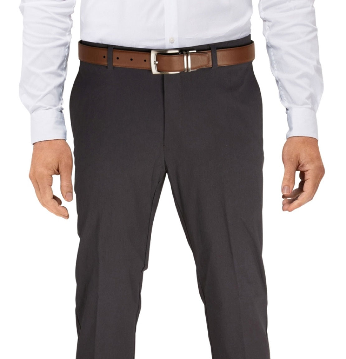 Calça Tommy Hilfiger Masculina Modern Fit Th Flex Stretch Comfort Preta Tamanho 40X30