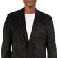 Ralph Lauren Masculino Linley Faux Suede Forrado Dois Botões Blazer Preto Tamanho 40