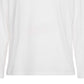 Camiseta Tommy Hilfiger Masculina Manga Longa com Logotipo Corporativo Branca Tamanho Médio