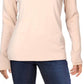 Camiseta Ralph Lauren Feminina Gola Redonda Manga Longa Rosa Tamanho X-G