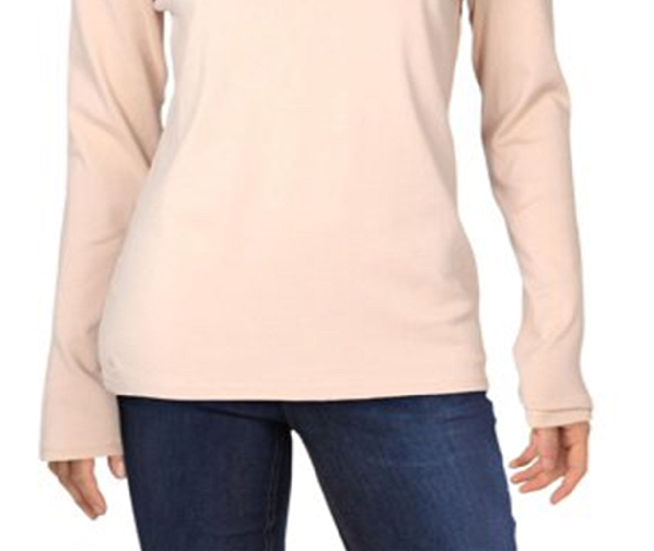 Camiseta Ralph Lauren Feminina Gola Redonda Manga Longa Rosa Tamanho X-G