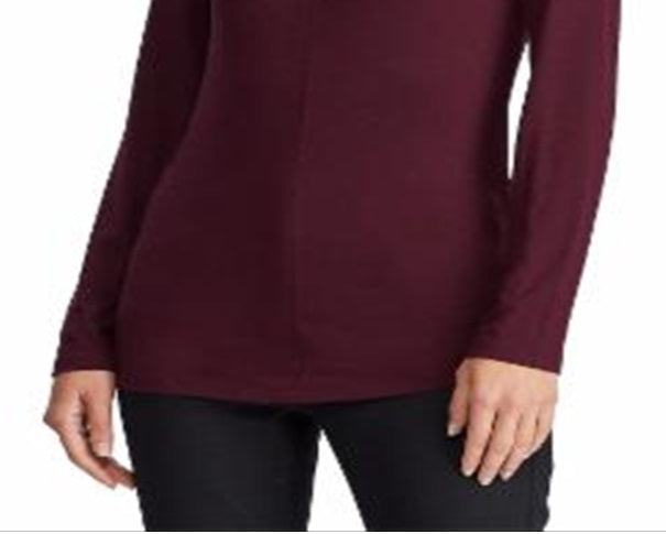 Camiseta Ralph Lauren Feminina de Malha Elástica Vermelha Tamanho Médio