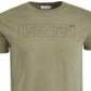 Camiseta Levi's Masculina Boxed Logo Verde Tamanho Grande