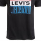 Camiseta Levi's Masculina com Logo Speckle, Preta, Tamanho XXG