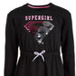 Vestido Supergirl da DC Comics Big Girl, preto, tamanho grande