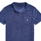Polo Ralph Lauren Masculino Personalizado Slim Fit Terry Polo Camisa Azul Tamanho GG