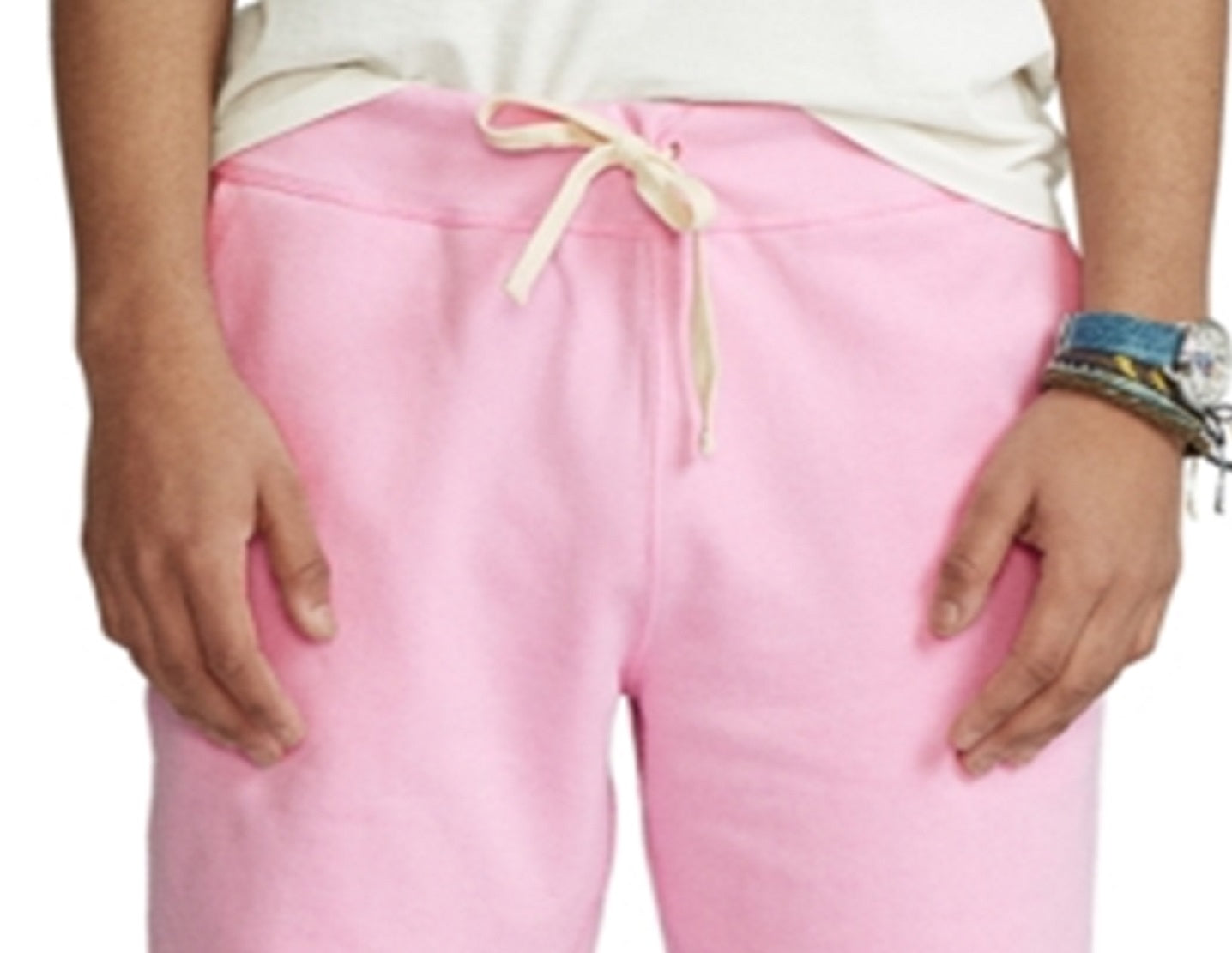 Shorts Polo Ralph Lauren Masculino de Lã com Mistura de Algodão 9,5 Rosa Tamanho P