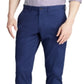Calça Chino Ralph Lauren Masculina Big &amp; Tall Stretch Classic Fit Azul Tamanho 44X32