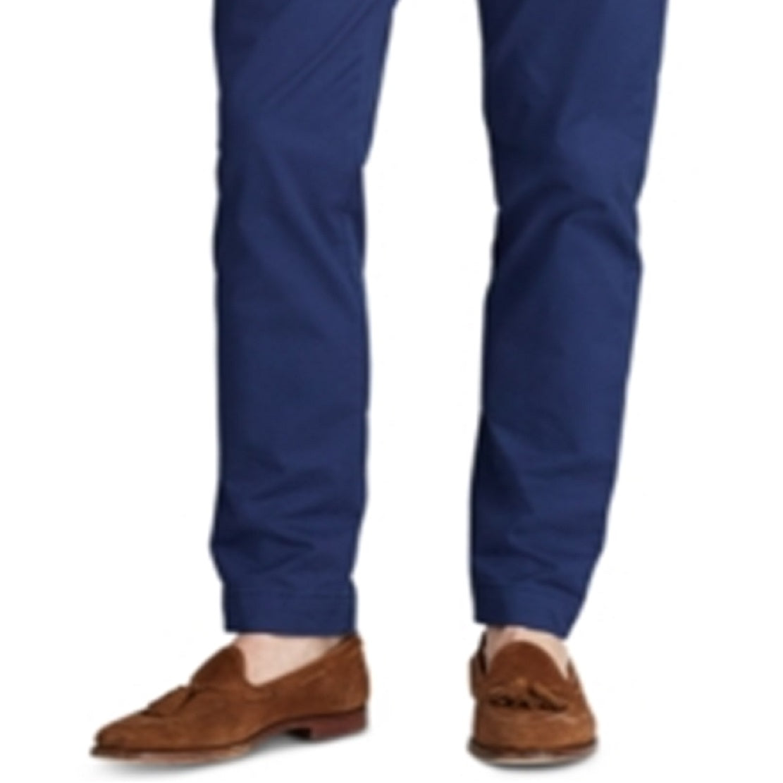 Calça Chino Ralph Lauren Masculina Big &amp; Tall Stretch Classic Fit Azul Tamanho 44X32