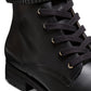 Bota Peyton Lug Jack Rogers Feminina Preta Tamanho 8,5