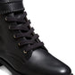 Bota Peyton Lug Jack Rogers Feminina Preta Tamanho 8,5