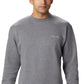 Moletom Columbia Hart Mountain II Crew Masculino Cinza Tamanho Grande