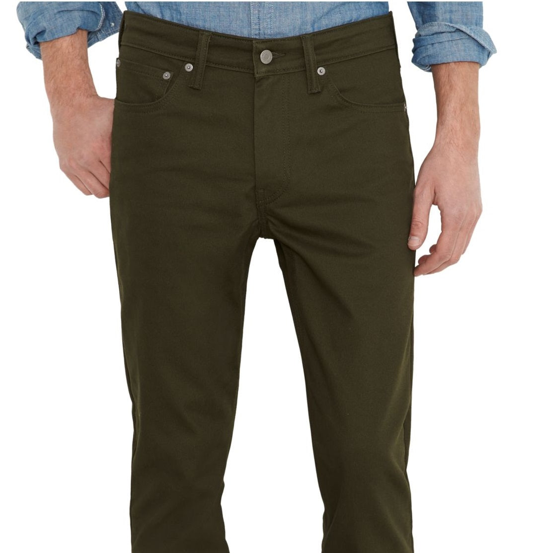 Calça Jeans Levi's 511 Slim Fit Masculina Verde Tamanho 40X32