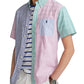 Camisa Polo Ralph Lauren Prepster Classic Fit Seersucker Masculina Tamanhos Variados Grande