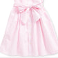 Camisa de algodão listrada Polo Ralph Lauren Big Girl, rosa, tamanho 16