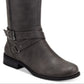 Botas de montaria Haydin femininas Gbg Los Angeles, cinza, tamanho 6 M